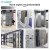 Import Lucky Factory Modern Rotatable Slab Tiles Display Rack Floor Marble Ceramic Metal Shelf Sliding Rotate Large Stone Display Stand from China
