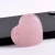 Import Lucky Stone Rose Quartz Gemstone Crafts Heart Shaped Smooth Edge RTS from China