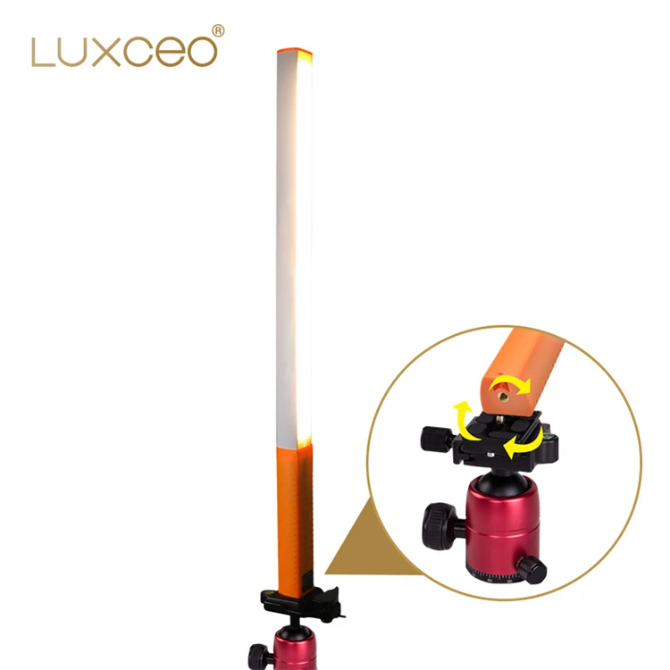 LUXCEO Q508D LED Photography Light 7.2W Professional Lighting Equipment kit Bi Color LED light for Video