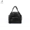 Luxury Black leather travel duffle bag vintage leather weekender mens duffel bag luggage Bags