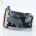 Luxury Bling Bling Lab-Grown Diamond Auto Date High Quality 40mm Dial Buckle Charm Eta Movement Wrist Watch With Certificate