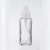 Import Luxury cosmetic skincare packaging flat shoulder glass bottle 20ml 30ml 50ml 100ml white pump body lotion bottle from China