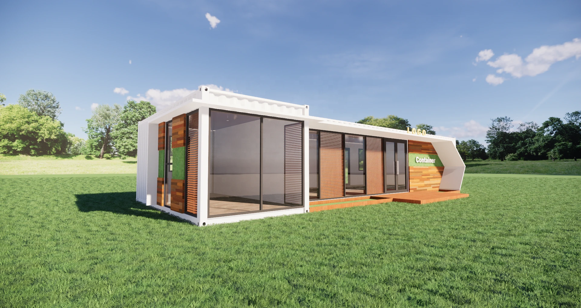 Luxury prefabricated container house/ home