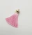 Import Luxury Tassel Fringe Keychain, Pink And Many Colors Available Wholesale Cotton Tassel from China
