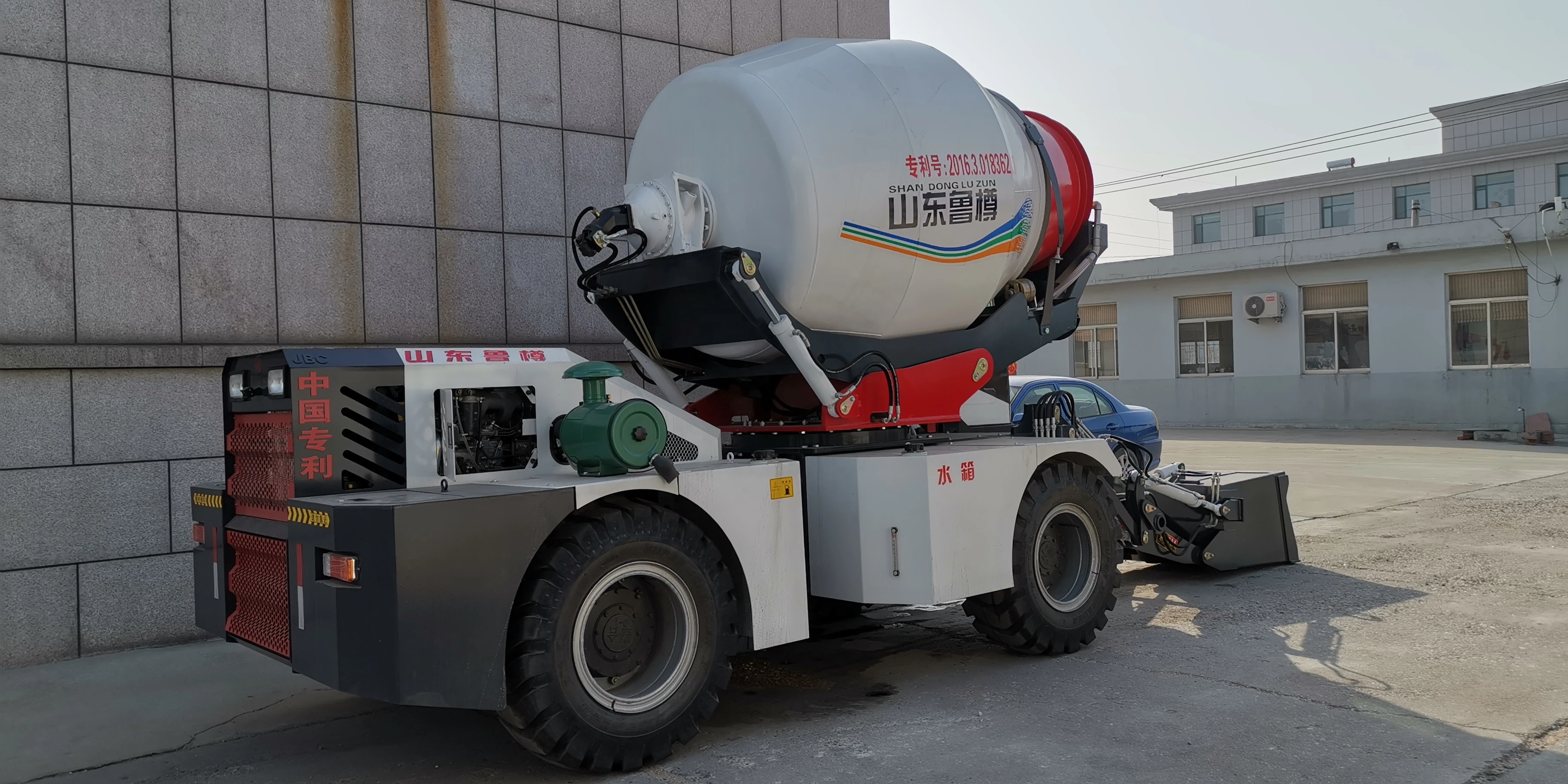 LUZUN brand 3.5 cubic meter mobile concrete truck mixer price/self loading concrete mixer truck
