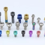 M6 gr5 Titanium Bolt M6 M8 M10 Motorcycle Titanium Hex Flange Bolt
