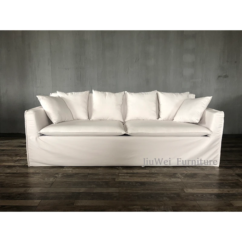 Made in china living room furniture double seat sofa/hotel sofa bed