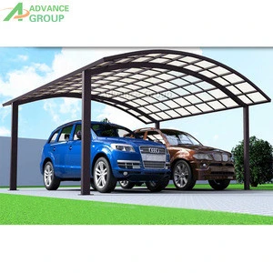 Made in China Strong Aluminum carport with Polycarbonate Roof with good price