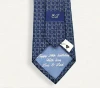 100% Made In Italy Silk Tie Ultramarine Blue Monochrome Elegant Man Accessories Ready To Wear For Wedding Day