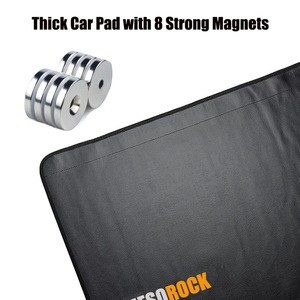 Magnetic Auto Fender Cover Thick Car Pad with 8 Strong Magnets Protective Mat for Repair Automotive Work