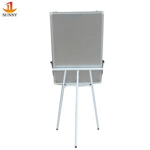 Magnetic projector whiteboard with free stand