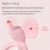 Mambobaby Cute Elephant Silicone Baby Teether Soft Chewing Baby Teething Toys Food Grade Newborn Baby Silicone Teether
