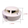 manual fire wired smoke detector sensor  photoelectric strobe siren smoke detector fire alarm system