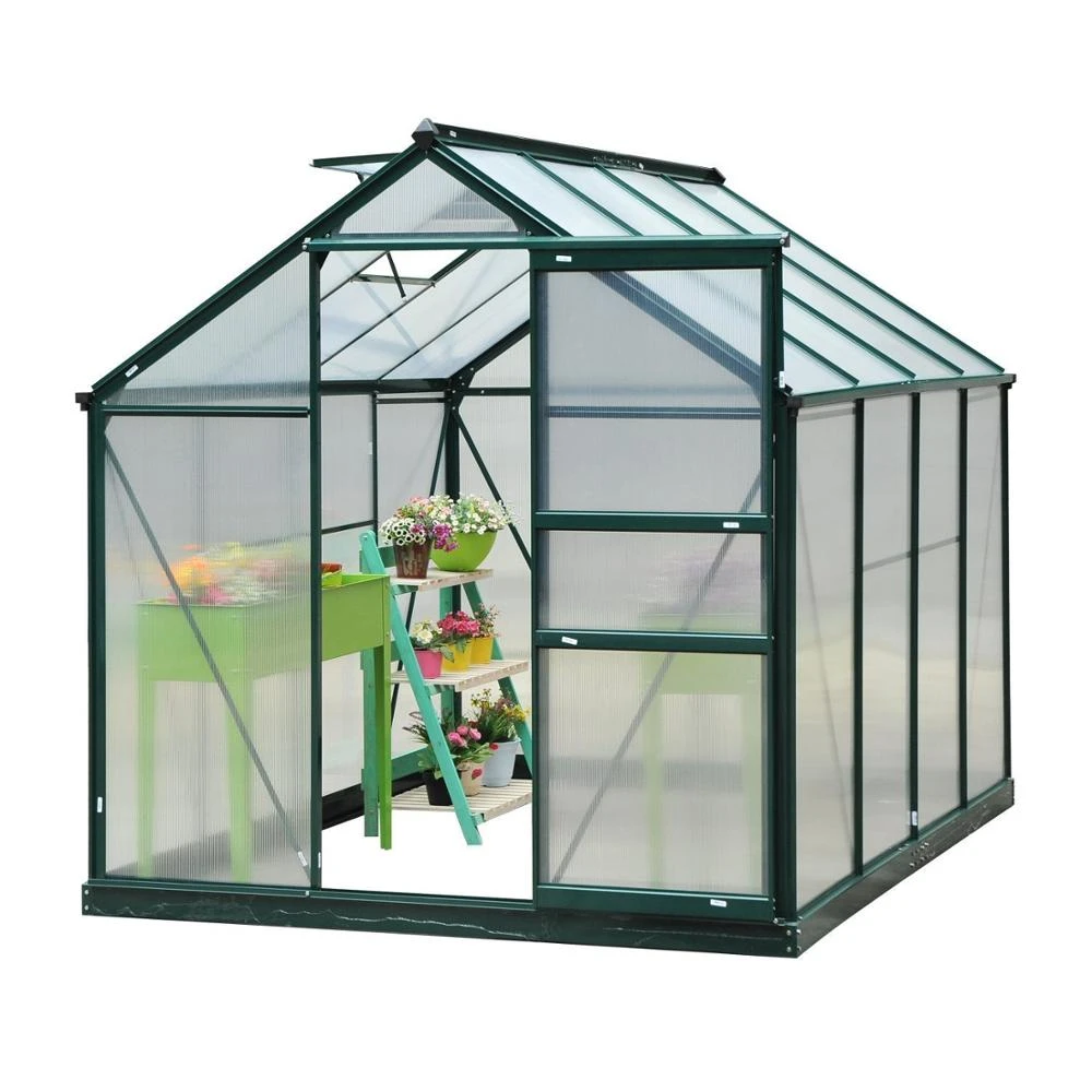 Manufacturer sale commercial aluminium alloy modern outdoor modular greenhouse