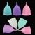 Import Manufacturers CustomFDA CE 100% Medical Silicone Menstrual Cups Reusable Menstrual Cup for Ladies from China