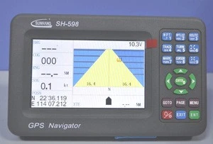 Marine gps navigation chart plotter navigator 5inch SH-598 built-in battery portable for boat ship yacht