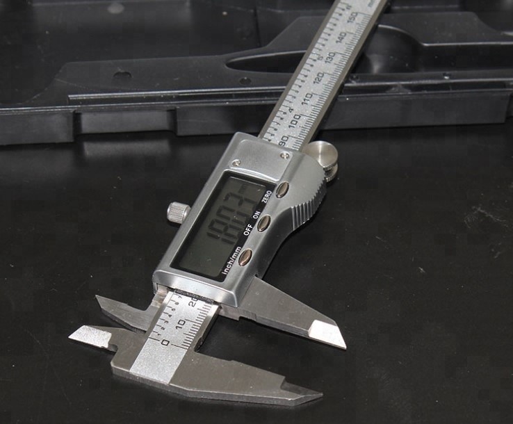 Material stainless steel Digital caliper rule size 100mm 150mm to 300mm length