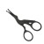 Import Matte Black Crane Shape Eyebrow Cutting Makeup Tools Cosmetic Scissors For Nose from China