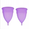 Medical Silicone Ladies Reusable Sanitary Menstrual Cup Long Stem Latex free