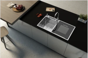 Meiao Household Automatic Dish Washers Stainless Steel Sink Washing Dish Machine Smart Countertop Dishwasher