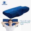 Memory Foam Knitted Fabric Anti Snore Massage Sleep Pillow
