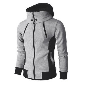 high quality plain black hoodie