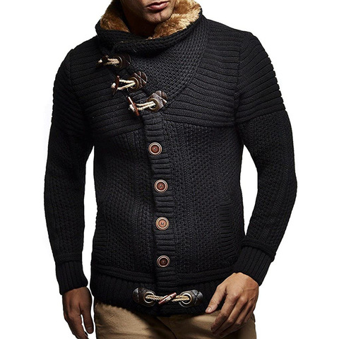 Buy Mens Heavy Thick Cardigan Sweaters Plus Velvet Cardigan Sweater