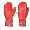Mens High Quality Waterproof Thinsulate Lining PU leather Winter Ski Gloves/best mitten for skikkers
