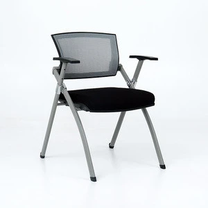 mesh office chair folding conference training chair