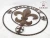 Import Metal Home Decor Fleur De Lis Welcome Circle Wall Art from China