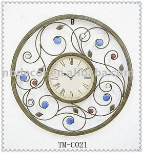 Metal wall clock/Iron clock
