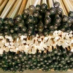 Mg rods used as solar water heater parts
