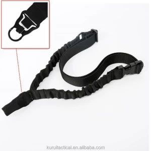 Military army police gun sling strong nylon target sling durable airsoft single point gun sling custom logo