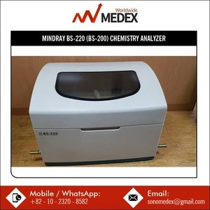 MINDRAY BS-220 (BS-200) Chemistry Analyzer Available for Sale