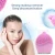 Import Mini Face Care Deep Cleaning Exfoliating Sonic Facial Cleansing Brush Silicone Face Brush from China