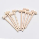 Mini hammer, creative flat head gavel for kids