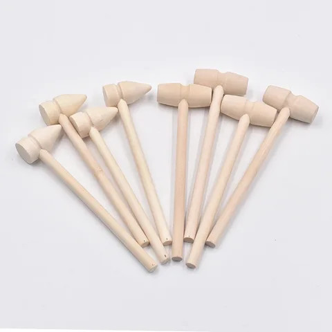 Mini hammer, creative flat head gavel for kids