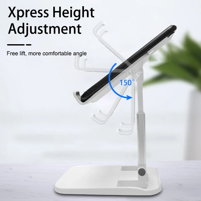 Mini Portable Adjustable Foldable Aluminum Tablet Stand Mount Tablet Mobile Phone Holder Stand for iPhone
