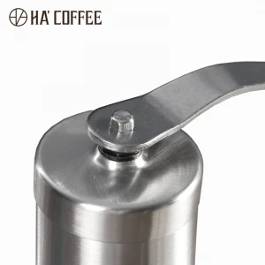 Mini Stainless Steel Burr Espresso Portable Hand Coffee Bean Commercial Manual Coffee Grinder