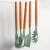 Import Mint Green Kitchen Utensils 12pcs Silicone Kitchenware High Quality Cooking Tools With Wooden Handle from China