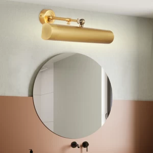 Mirror lamp brass wall lamp modern hotel modern luxury long wall lamp from KABO LIGHTING Factory