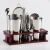 Import Mirror silver wine mixer good sealing shaker professional Shaker cup bar set tools from China