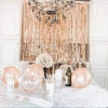 Mlml 58 PCS Rose Gold Party Supplies Wedding Event Bachelorette Bridal To Be Shower Kit Party Decoration