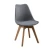 Import Modern Cafe Shop Restaurant Furniture Industrial Metal Frame Dining Chair from China