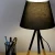 Import Modern Design White Lamp Shade 40W Desk Lamp Golden Legs Iron Table Lamp from China