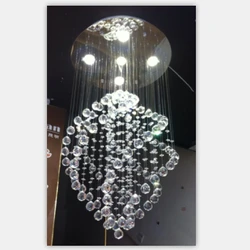 Modern designed round  ball chandler crystal light