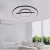 Import Modern LED 3 Rings Circle Painted Chandelier Pendant Light from China
