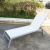 Import Modern Outdoor Aluminum Furniture Patio Chaise Sling Sunlounger with Wheels from China
