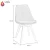 Import Modern solid wood white restaurant chair from China