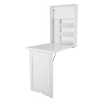 Modern Wall Mounted Folding Foldable Convertible Working Writing Dinning Home Office Desk